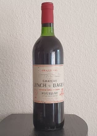 Château Lynch-Bages, Pauillac, 1982