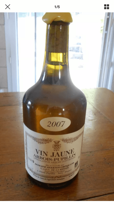 Overnoy-Crinquand- Vin jaune , Arbois-Pupillin, 2007 (62cl)