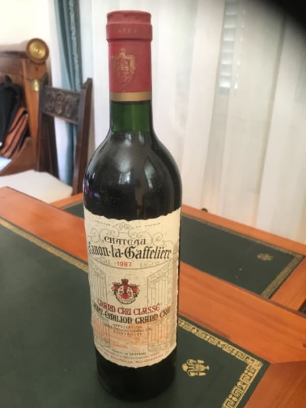 Château Canon-la-Gaffelière, Saint-Émilion, 1987