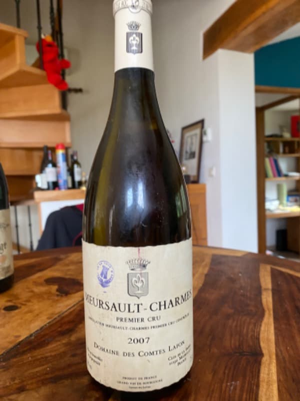 Meursault, 1er Cru Charmes, Domaine Comtes Lafon, 2007
