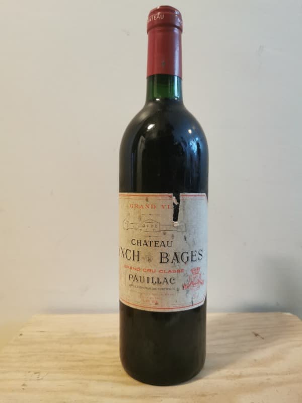 Château Lynch-Bages, Pauillac, 1988