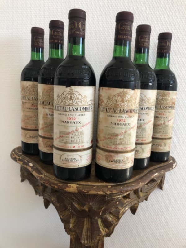 6 x Château Lascombes, Margaux, 1972