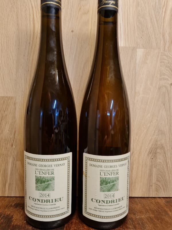 2 x Condrieu, l'Enfer, domaine Georges Vernay, 2014