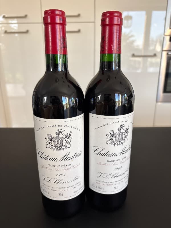 2 x Château Montrose, Saint-Estèphe, 1995