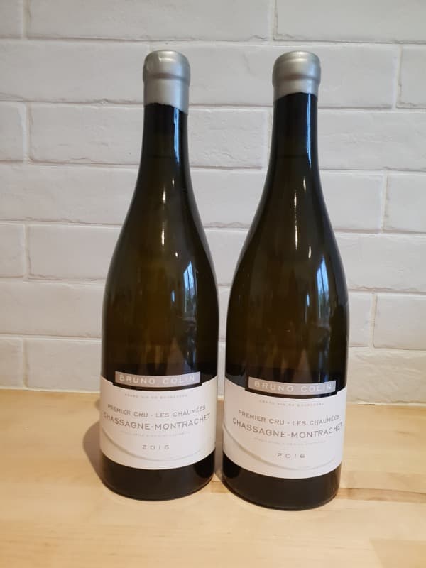 2 x Chassagne-Montrachet, Les Chaumées, Bruno Colin, 2016