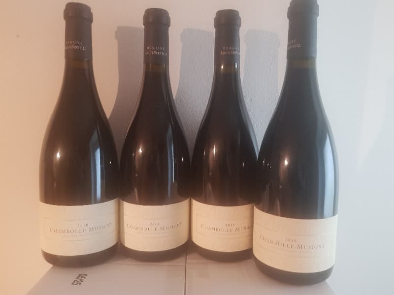 4 x Chambolle-Musigny, Amiot-Servelle, 2018