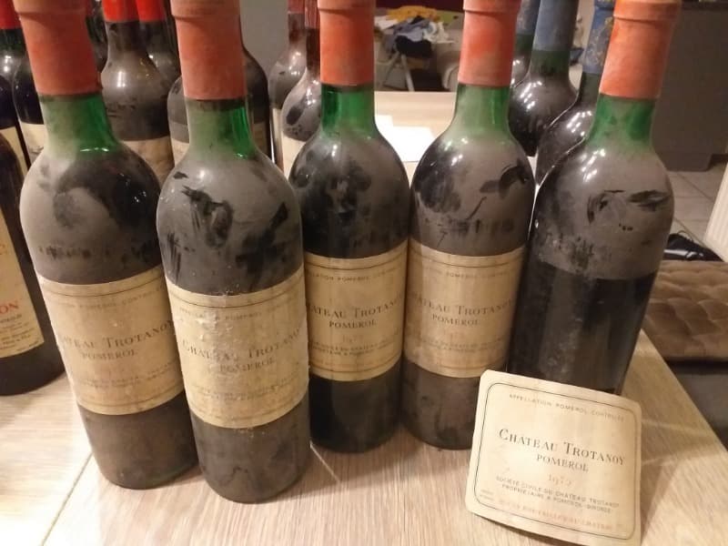 5 x Château Trotanoy, Pomerol, 1975