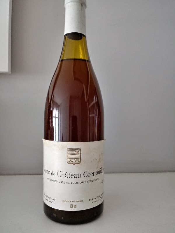 Marc de Château Grenouille, Marc de Bourgogne (Chablis)