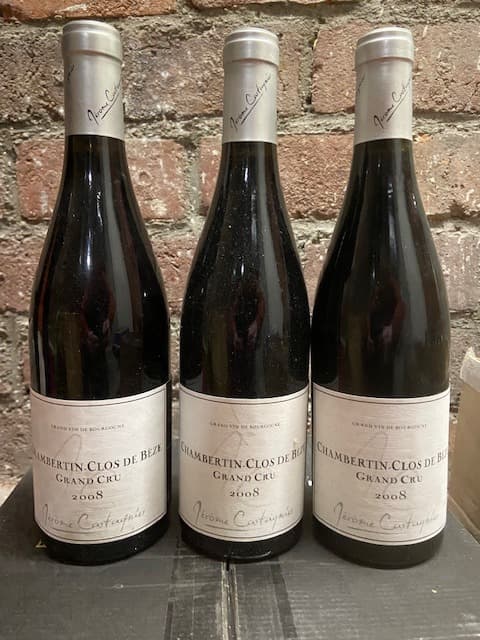 3 x Chambertin-Clos de Bèze, Domaine Castagnier, 2008