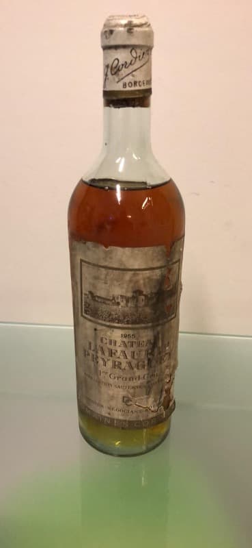 Château Lafaurie Peyraguey, Sauternes, 1955