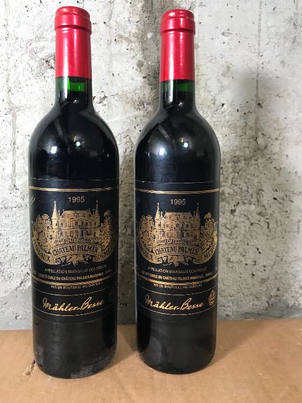 2 x Château Palmer, Margaux, 1995