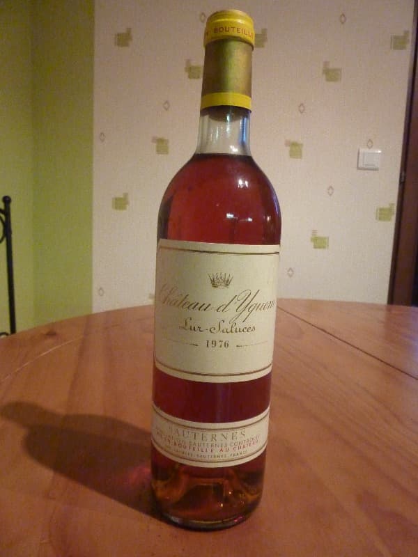 Château d'Yquem, Sauternes, 1976