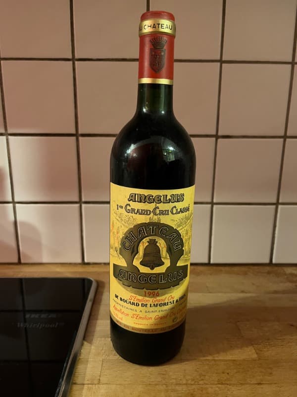 Château Angélus, Saint-Émilion Grand Cru, 1996