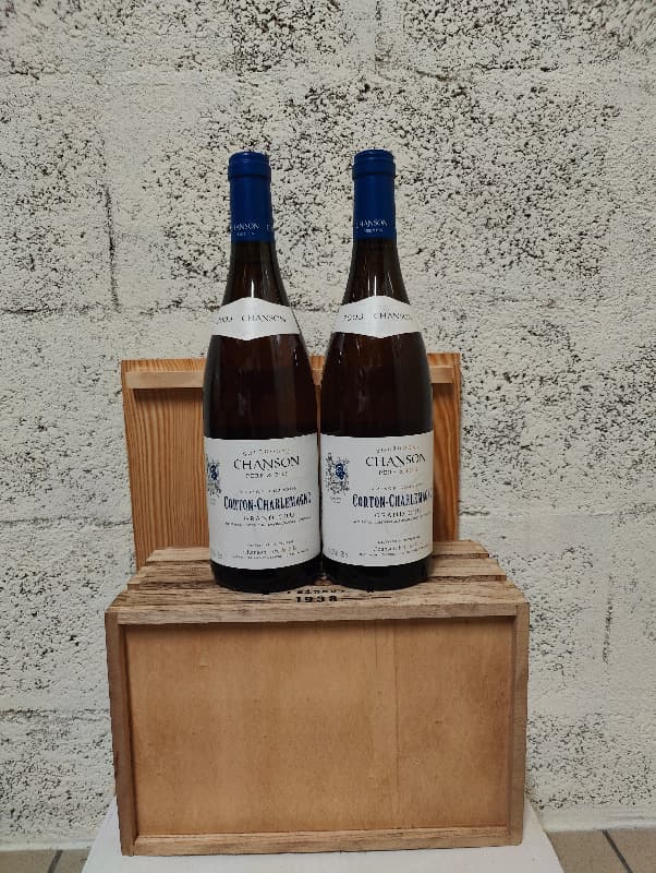 2 x Corton-Charlemagne, chanson Grand Cru, 2003