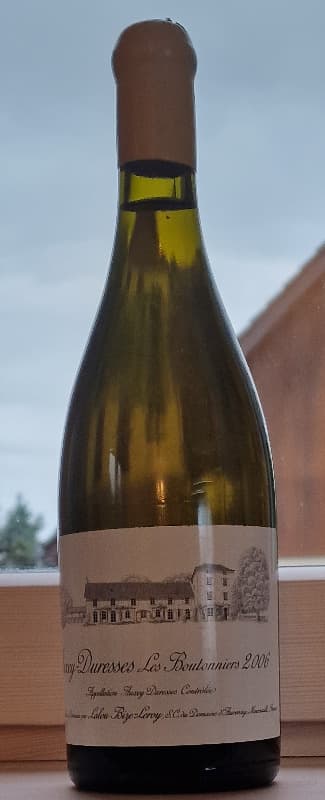 Auxey-Duresses, Les Boutonniers, domaine d'Auvenay, 2006