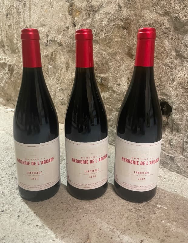 3 x Domaine La Bergerie de l’Arcade, Coteaux-du-Languedoc, 2020