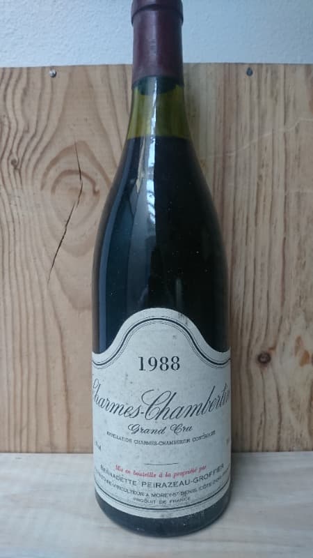 Charmes-Chambertin, Peirazeau Groffier, 1988
