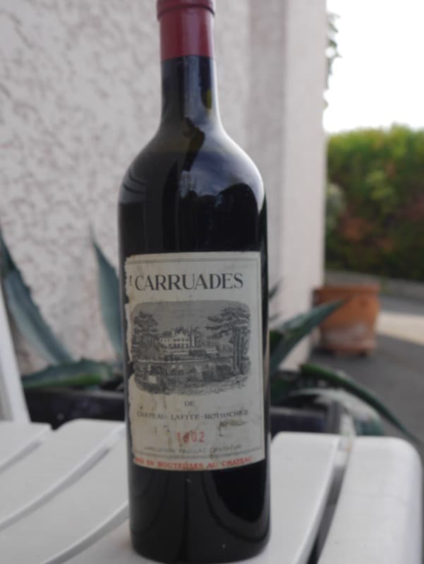 Carruades de Lafite, Château Lafite Rothschild, Pauillac, 1902
