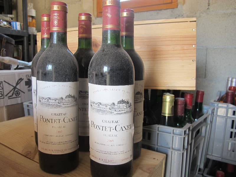 5 x Château Pontet Canet, Pauillac, 1985