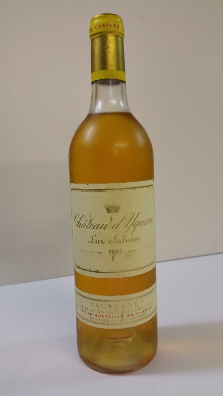 Chateau d'Yquem, Sauternes, 1985