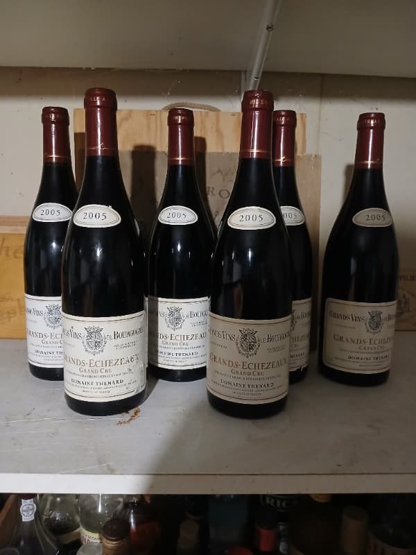 6 x Grands-Echézeaux, domaine Thenard, 2005
