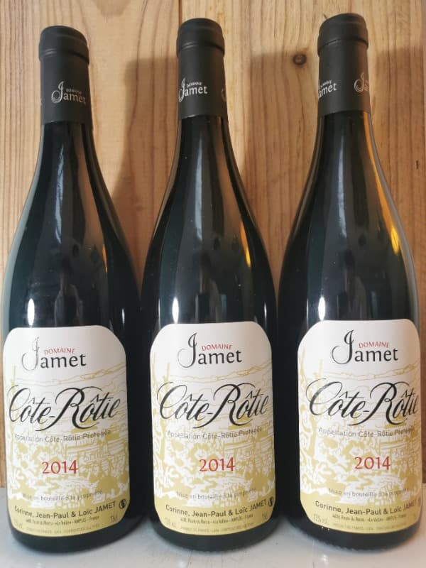 3 x Côte-Rôtie, Domaine Jamet, 2014