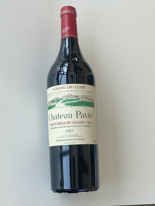 Château Pavie, Saint-Émilion Grand Cru, 2003
