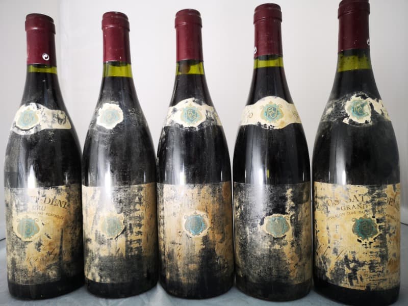 5 x Clos-Saint-Denis, Grand Cru, Château Bonnes & Guerre, 1990