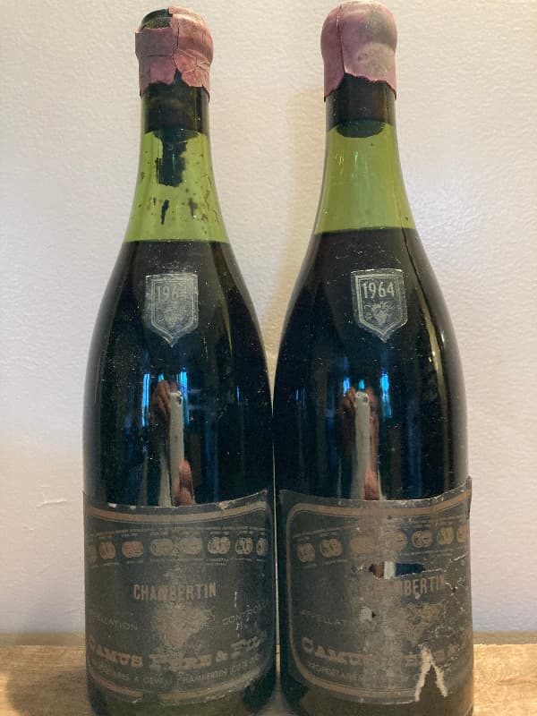 2 x Chambertin, camus, 1964