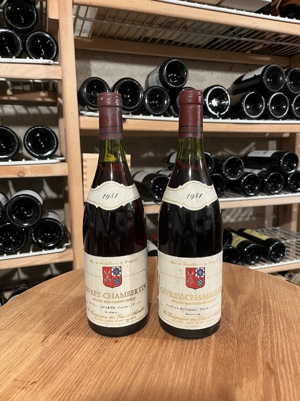 2 x Gevrey-Chambertin, Jean Claude Fourrier, 1981