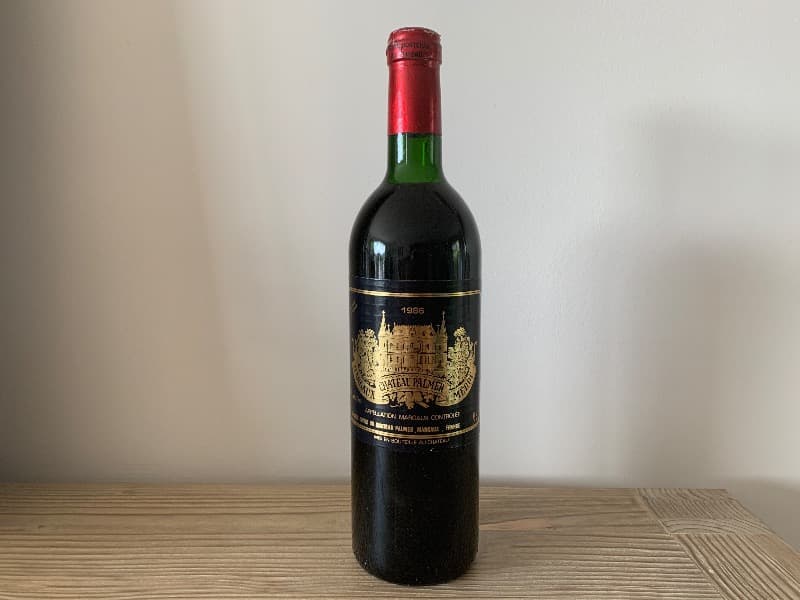château Palmer, Margaux, 1986