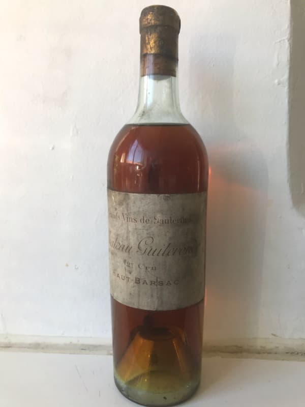 2e Cru, Château Guileronde, Barsac, 1924