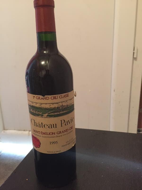 Château pavie, Saint-Émilion Grand Cru, 1995