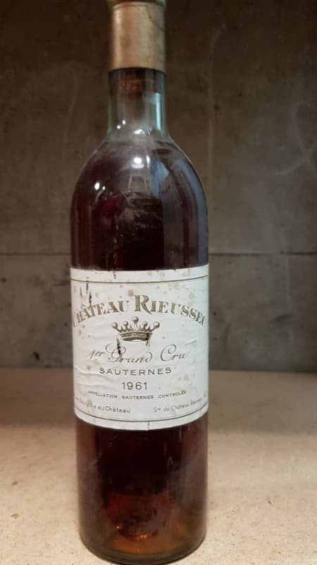 Château RIEUSSEC, Sauternes, 1961