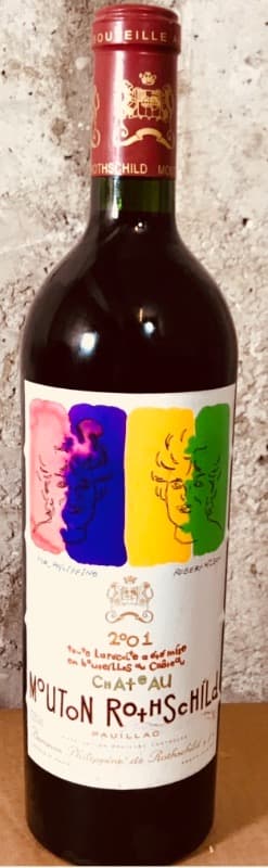 Château Mouton Rothschild, Pauillac, 2001