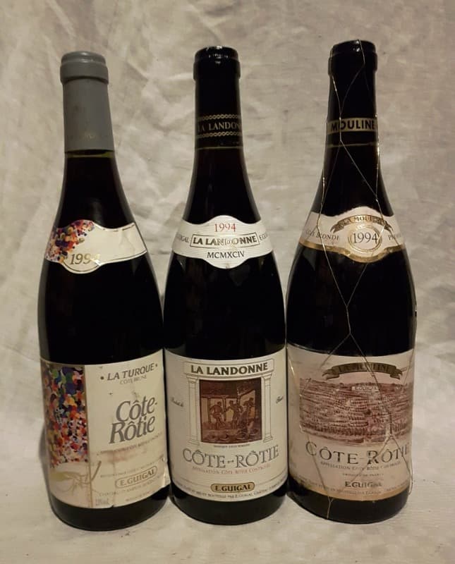 Côte-Rôtie, TRILOGIE LA TURQUE LA MOULINE LA LANDONNE, E GUIGAL, 1994