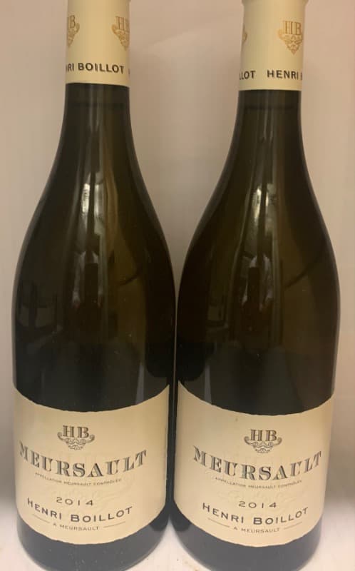 2 x Meursault, Henri Boillot, 2014