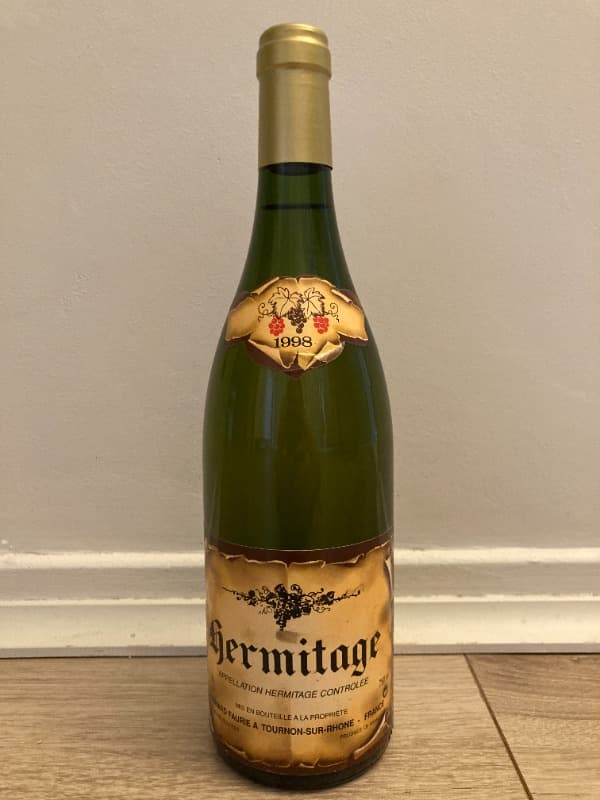 2 x Hermitage, (Bc/Wh), Domaine Faurie, 1998