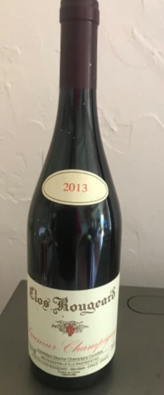 Le Clos, Saumur Rouge, Clos Rougeard, 2013