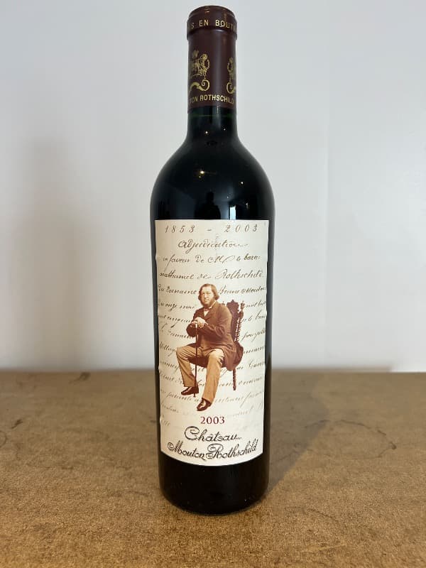 château Mouton Rothschild, Pauillac, 2003