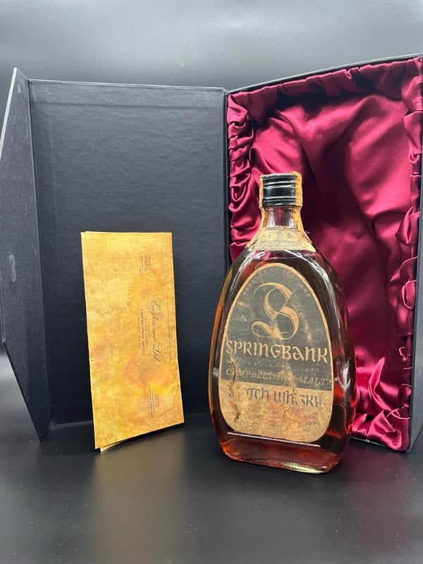 50 years old, Springbank, Whisky, 1919