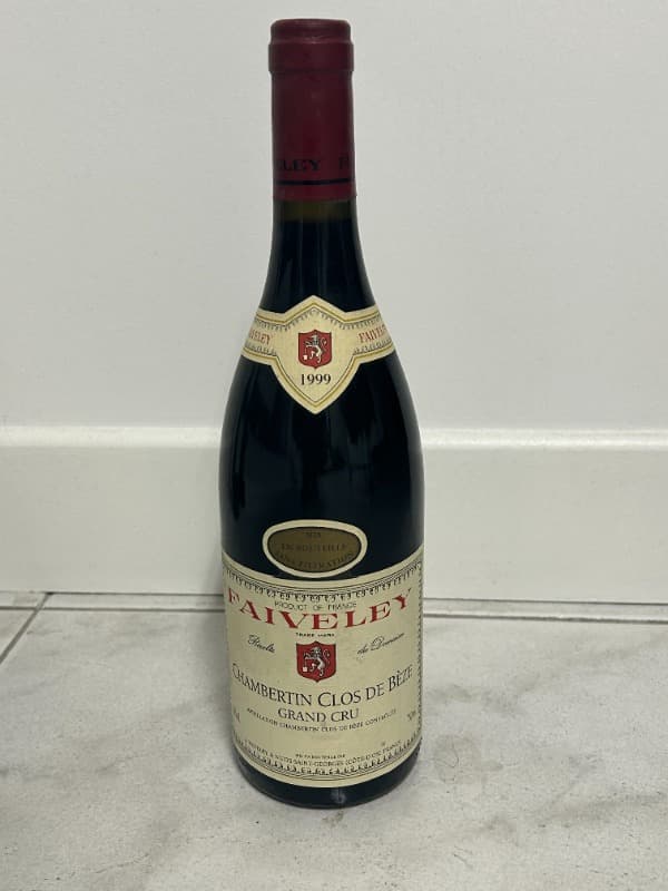 Chambertin-Clos de Bèze, Grand Cru, Faiveley, 1999