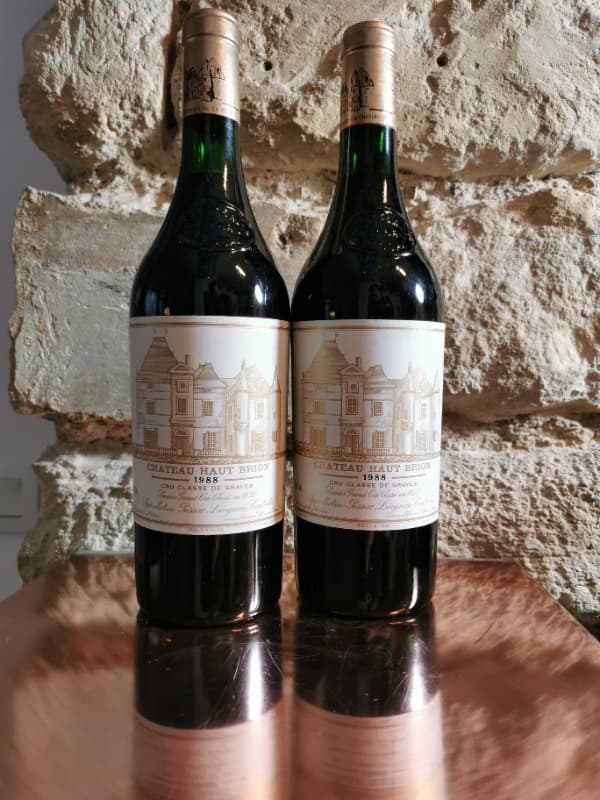 2 x Château Haut-Brion, Pessac-Léognan, 1988