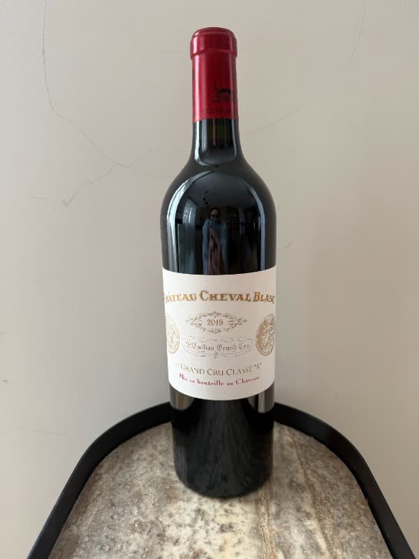château Cheval Blanc, Saint-Émilion Grand Cru, 2019