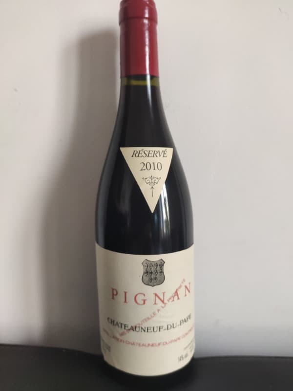 Châteauneuf-du-Pape, Pignan, 2010