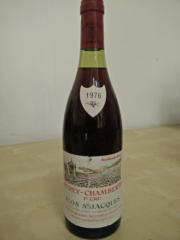Gevrey-Chambertin, Clos Saint Jacques, Domaine Armand Rousseau, 1976