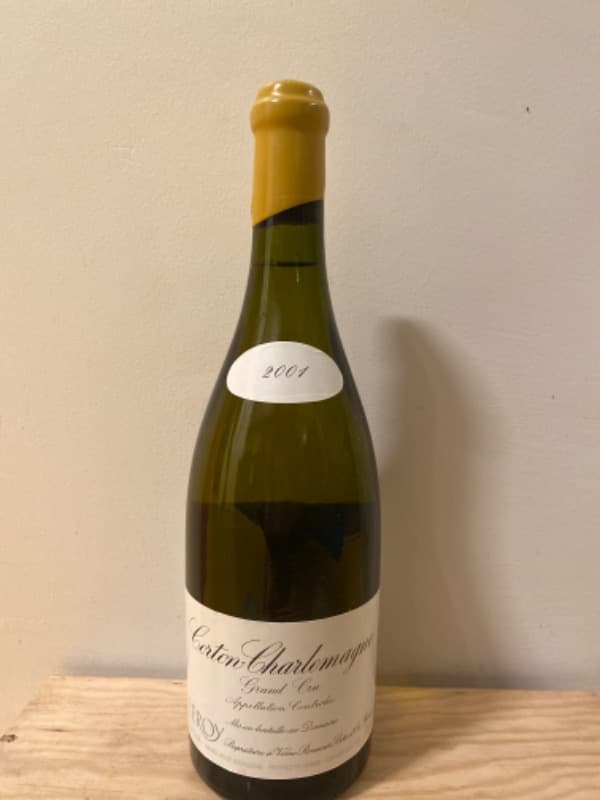 Corton-Charlemagne, Grand Cru, Domaine Leroy, 2001