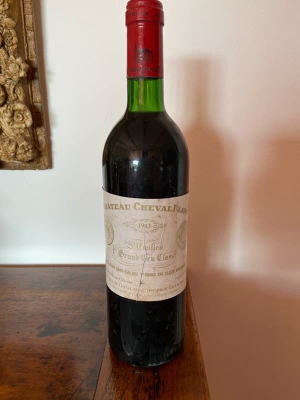 1er grand cru classé, Cheval blanc, Saint-Émilion, 1983