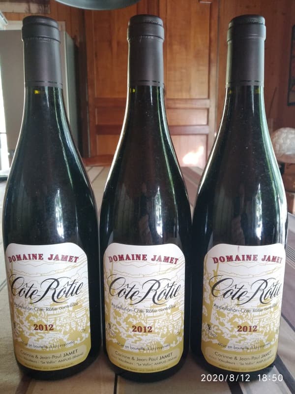 3 x Côte-Rôtie, Domaine Jamet, 2012
