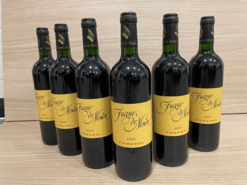 6 x Fugue de Nenin, Château Nenin, Pomerol, 2005
